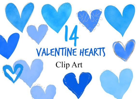 Blue Heart Watercolor Clipart: A Designer’s Honest Review for Branding & Marketing Use