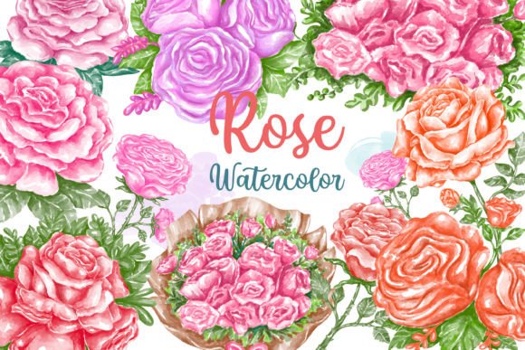 Rose Watercolor Clipart: A Designer’s Honest Take for Real Embroidery Use