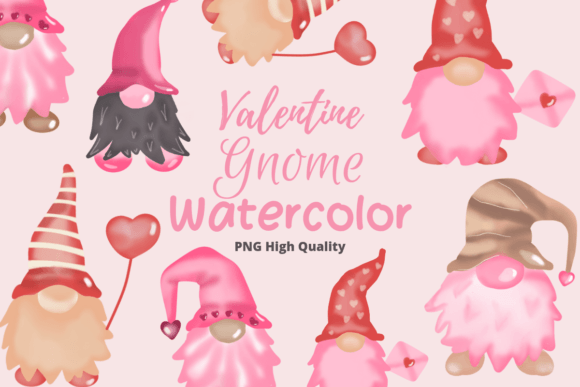Valentin Gnome Watercolor Pack Review for Real Embroidery Projects