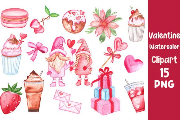 Valentine’s Day Watercolor Clipart Set – A Seller’s Honest Review for Etsy, Canva & Print-on-Demand