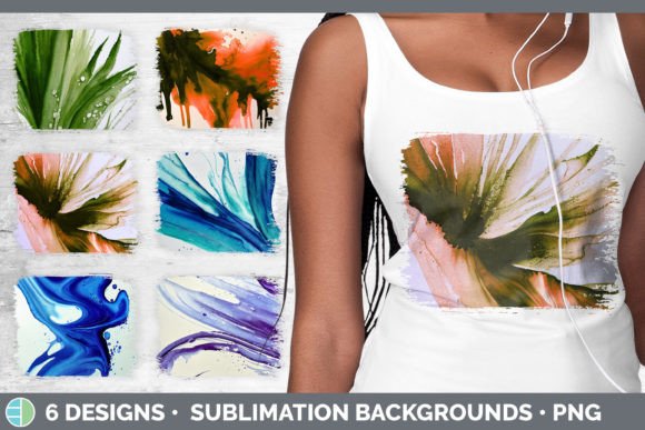 Watercolor Background Distressed Sublima for Illustrations & Digital Sellers