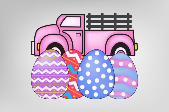 Watercolor Easter Truck with Eggs Illustrations: A Designer’s Practical Review