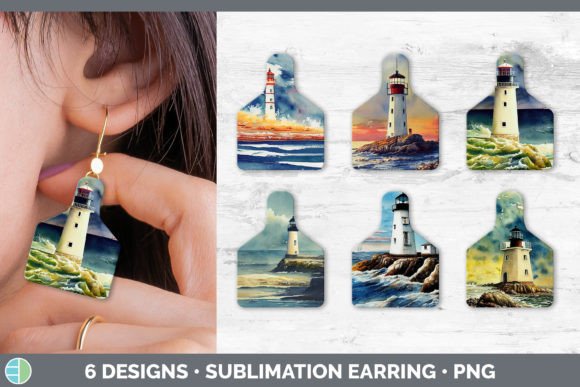 Watercolor Lighthouse Cow Tag Earring: A Designer’s Honest Review